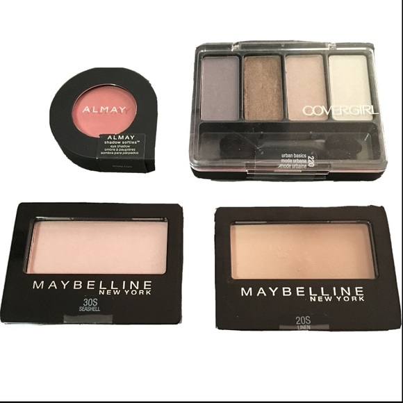 NWT Eyeshadow Lot of 4 Covergirl Maybelline Almay